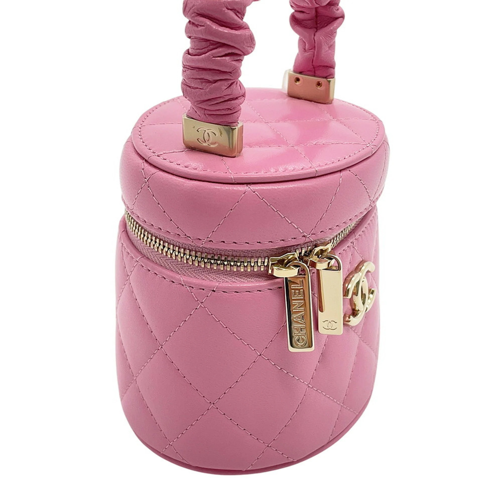 Chanel Vanity Bag, Coco Mark, Matelassé, Lambskin, AP2730, CHANEL Handbag, Po... - Picture 10 of 14